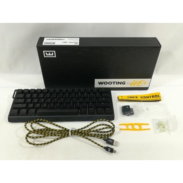 中古】WOOTING Wooting 60HE+ Keyboard Black US配列 WK3-US2-L60-101