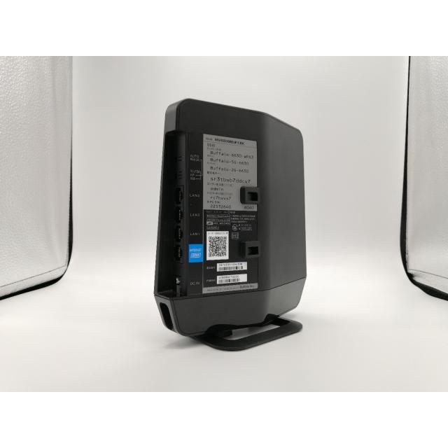 中古】BUFFALO AirStation WSR6500BE6P/CBK [ブラック] Wi-Fi7(11be