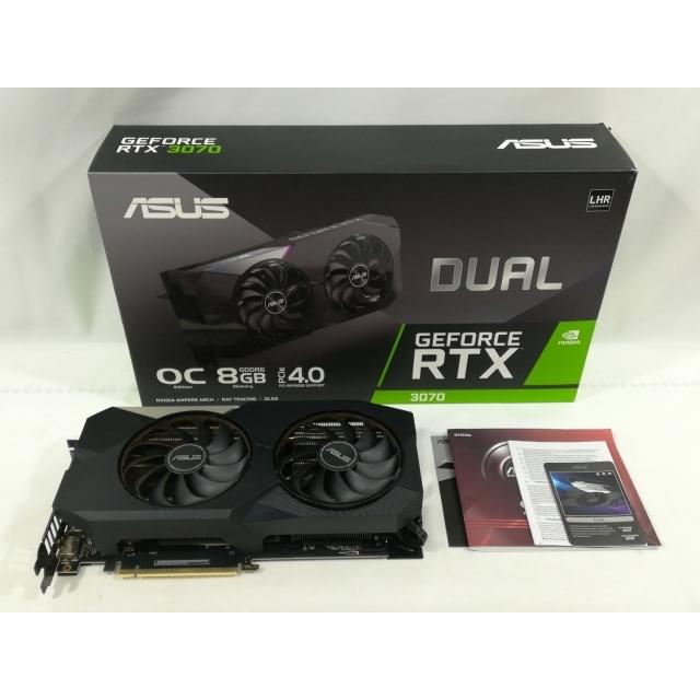中古】ASUS DUAL-RTX3070-O8G-V2 RTX3070(LHR)/8GB(GDDR6)【大阪本店