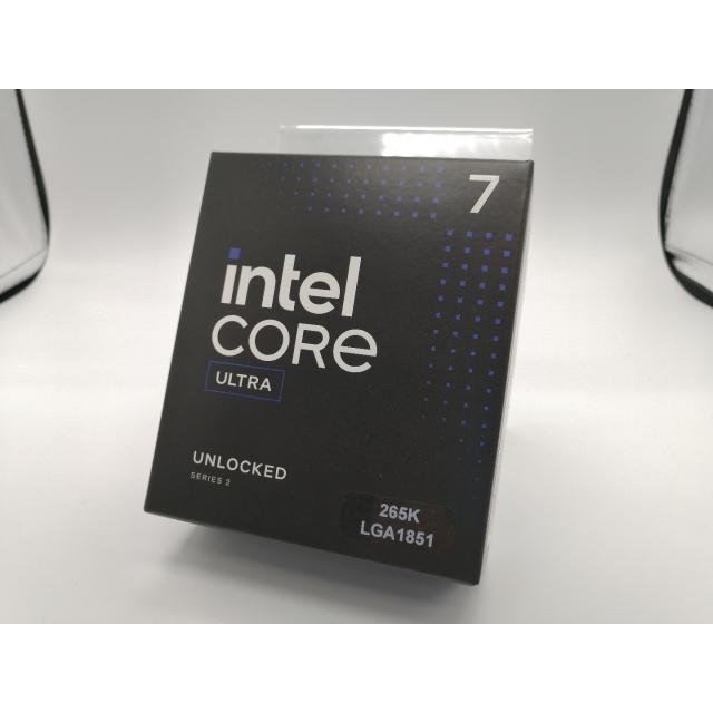 未使用】Intel Core Ultra 7 265K(3.9GHz) Box LGA1851/20C(P:8C/E:12C