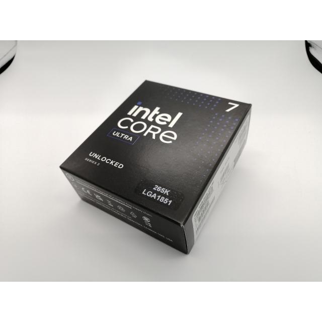 未使用】Intel Core Ultra 7 265K(3.9GHz) Box LGA1851/20C(P:8C/E:12C