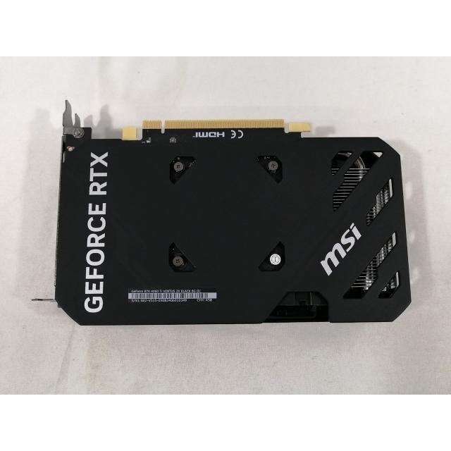 中古】MSI GeForce RTX 4060 Ti VENTUS 2X BLACK 8G OC RTX4060Ti/8GB