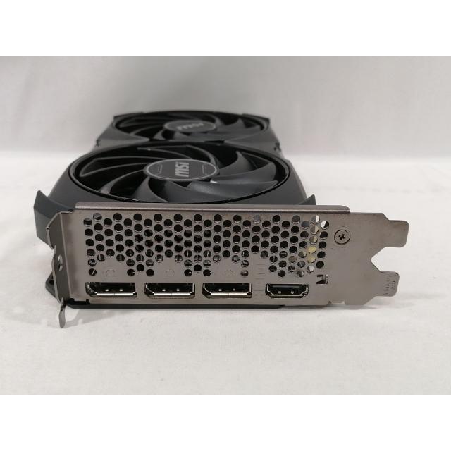 中古】MSI GeForce RTX 4060 Ti VENTUS 2X BLACK 8G OC RTX4060Ti/8GB