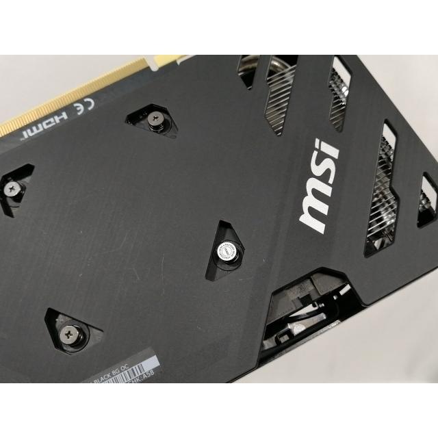 中古】MSI GeForce RTX 4060 Ti VENTUS 2X BLACK 8G OC RTX4060Ti/8GB