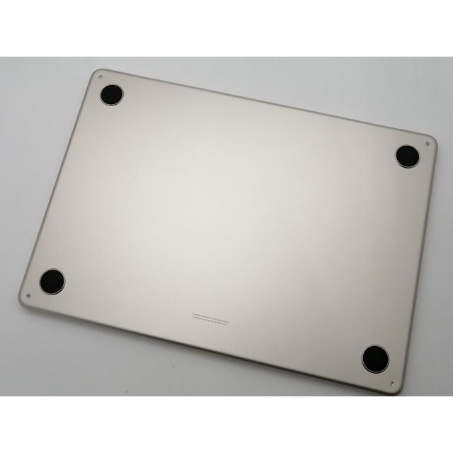 【中古】Apple MacBook Air 13インチ (M4,2025) M4(CPU:10C/GPU:8C) 16GB/256GB スターライト MW0Y3J/A【大須2】保証期間１ヶ月【ランクA】の画像
