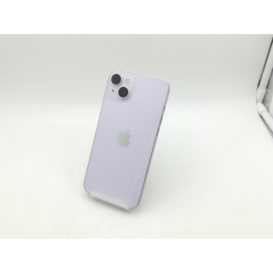 中古】Apple au 【SIMフリー】 iPhone 14 Plus 128GB パープル MQ4E3J