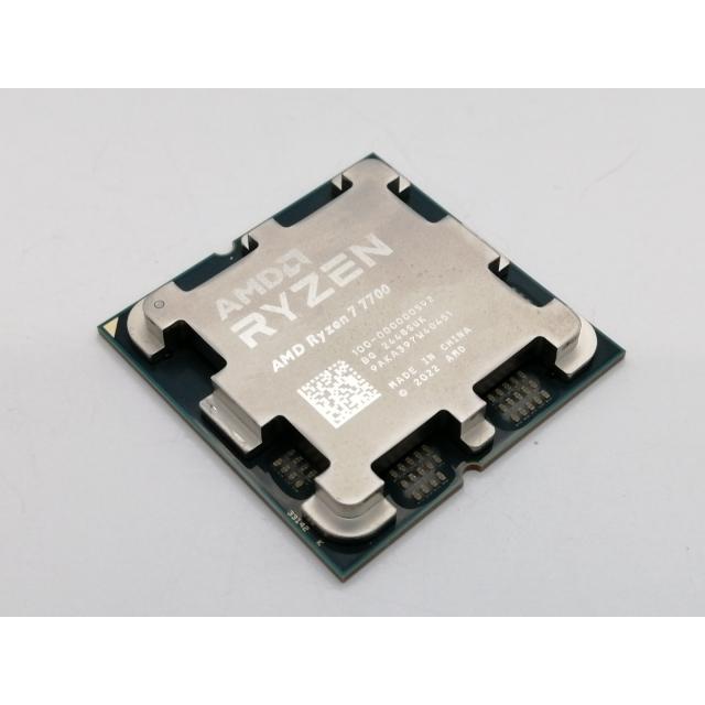 【動作品】Ryzen 7 7700【使用6ヶ月】 中古】AMD Ryzen 7 7700 (3.8GHz/TC:5.3GHz) bulk AM5/8C/16T/L3 32MB