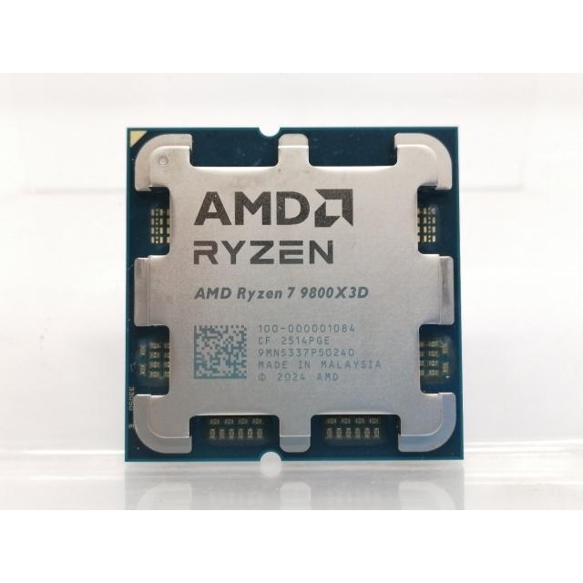 AMD Ryzen 7 9800X3D 新品未使用 AMD Ryzen 7 9800X3D BOX Socket AM5 プロセッサー