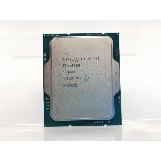 中古】Intel Core i3-14100(3.5GHz) Box LGA1700/4C(P:4C/E:0C)/8T/L3 
