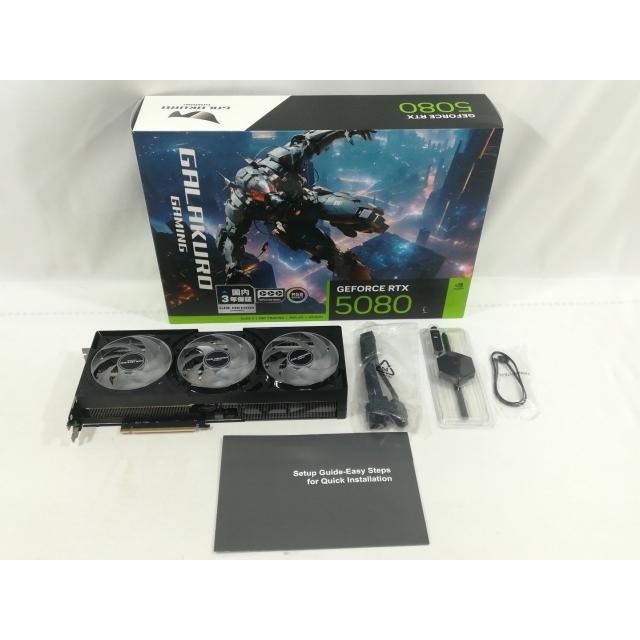 中古】玄人志向 GALAKURO GAMING GG-RTX5080-E16GB/OC/TP RTX5080/16GB