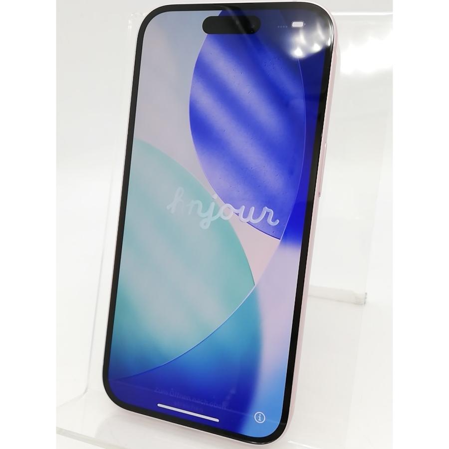 中古】Apple(アップル) iPhone15 256GB ブラック MTMN3J／A SIMフリー 