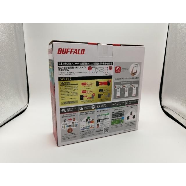未使用】BUFFALO AirStation WSR3600BE4P-BK [ブラック] Wi-Fi7(11be