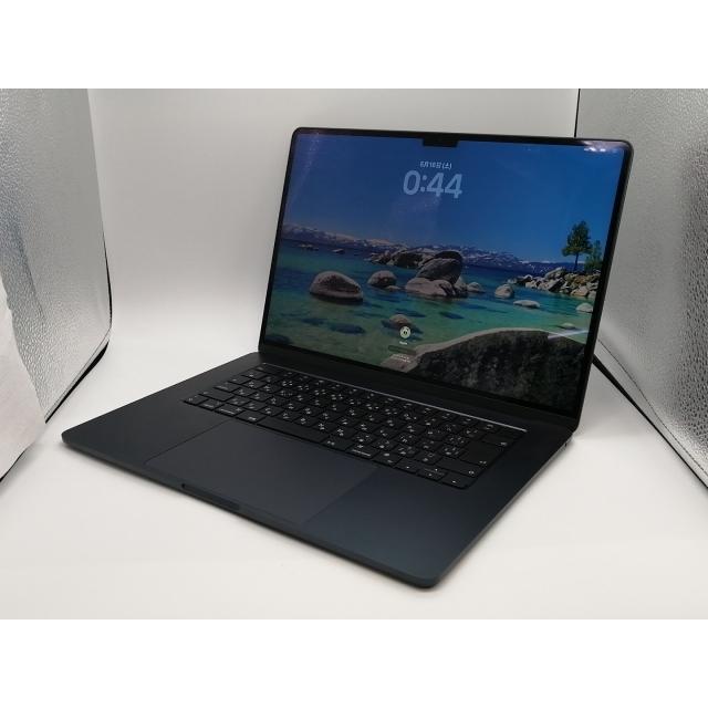 【中古】Apple MacBook Air 15インチ CTO (M3,2024) ミッドナイト M3(CPU:8C/GPU:10C)/16G/512G【大阪本店】保証期間１ヶ月【ランクA】の画像