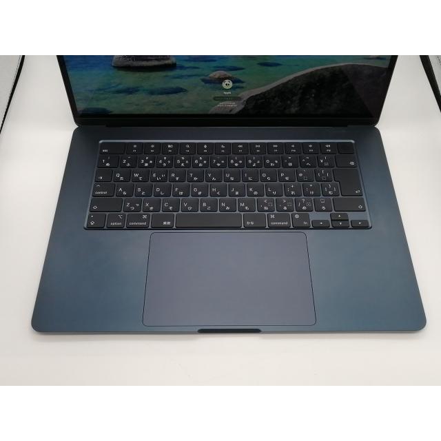 【中古】Apple MacBook Air 15インチ CTO (M3,2024) ミッドナイト M3(CPU:8C/GPU:10C)/16G/512G【大阪本店】保証期間１ヶ月【ランクA】の画像