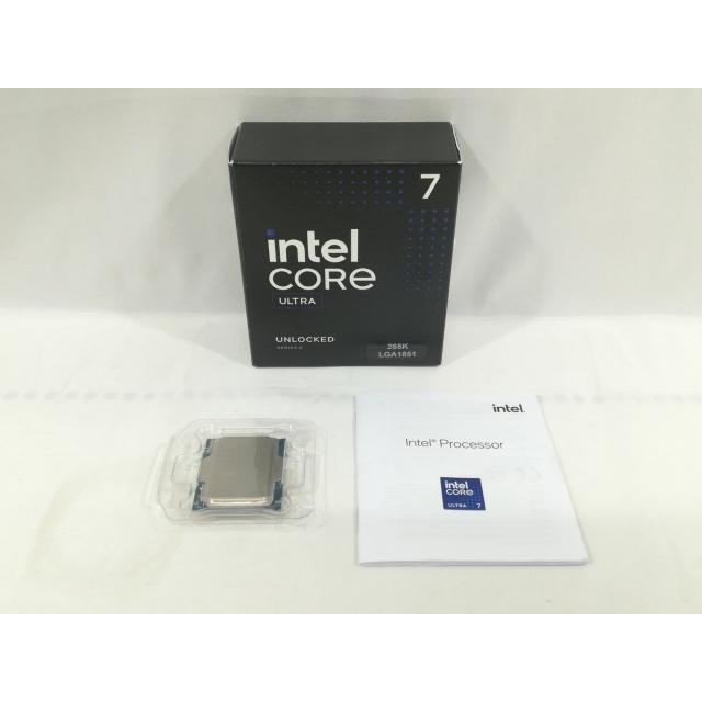 【中古】Intel Core Ultra 7 265K(3.9GHz) Box LGA1851/20C(P:8C/E:12C)/20T/L3 30M/Intel Graphics/PBP125W【大阪中央局】言いはなつ継続期間１週