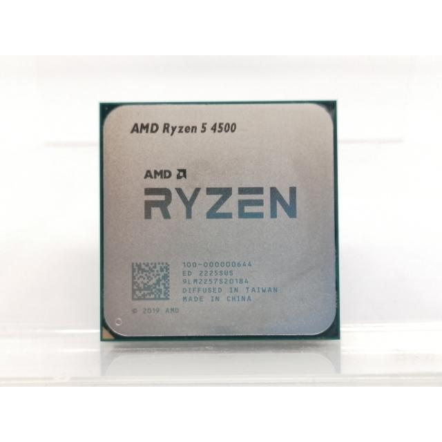 中古】AMD Ryzen 5 4500 (3.6GHz/TC:4.1GHz) BOX AM4/6C/12T/L3 8MB
