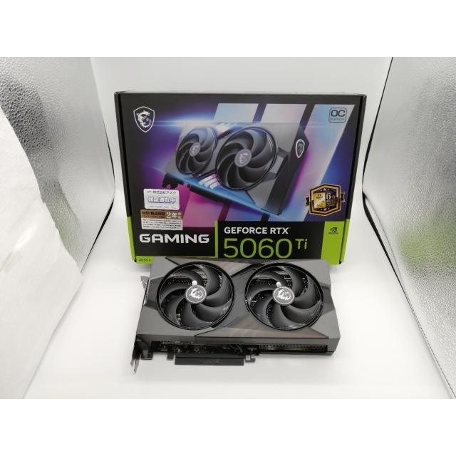 中古】MSI GeForce RTX 5060 Ti 16G GAMING OC RTX5060Ti/16GB(GDDR7