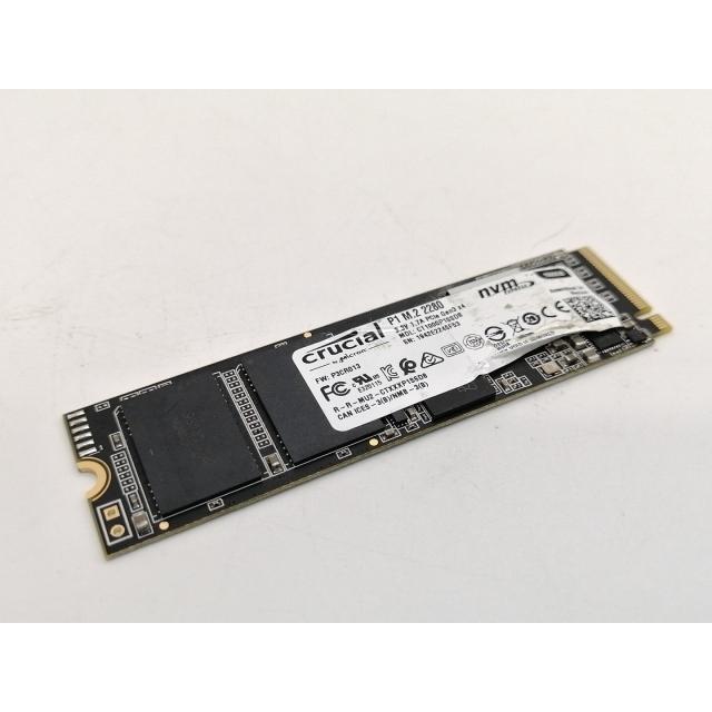中古】Crucial P1(CT1000P1SSD8JP) 1TB/M.2 2280(PCIe3.0 NVMe)/QLC