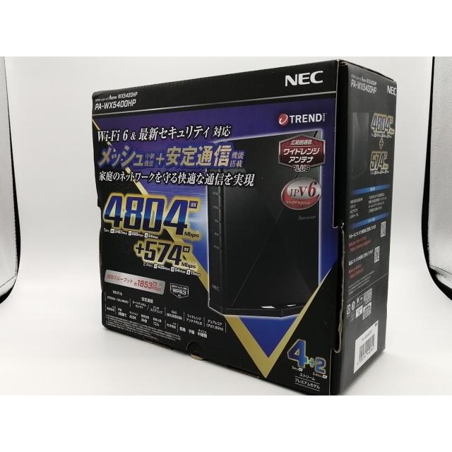 中古】NEC Aterm WX5400HP (PA-WX5400HP) Wi-Fi6(11ax)対応無線LAN