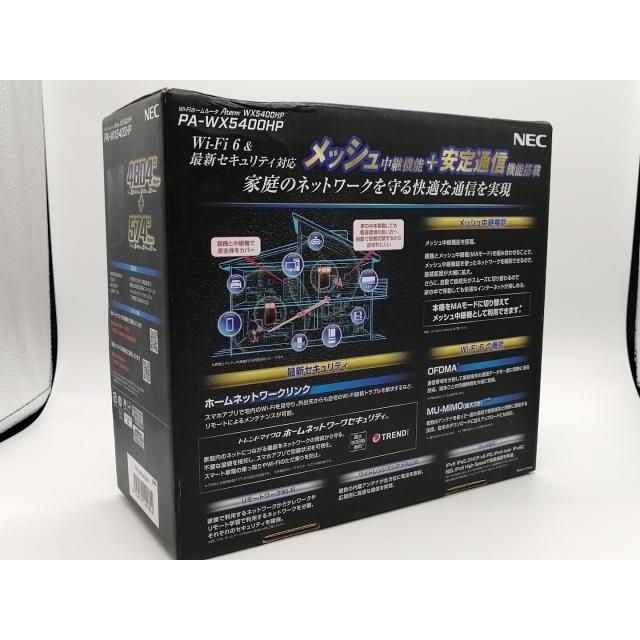 中古】NEC Aterm WX5400HP (PA-WX5400HP) Wi-Fi6(11ax)対応無線LAN