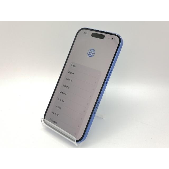 【中古】Apple 国内版 【SIMフリー】 iPhone 16 256GB ウルトラマリン MYE03J/A【三宮センター】保証期間１ヶ月【ランクB】の画像