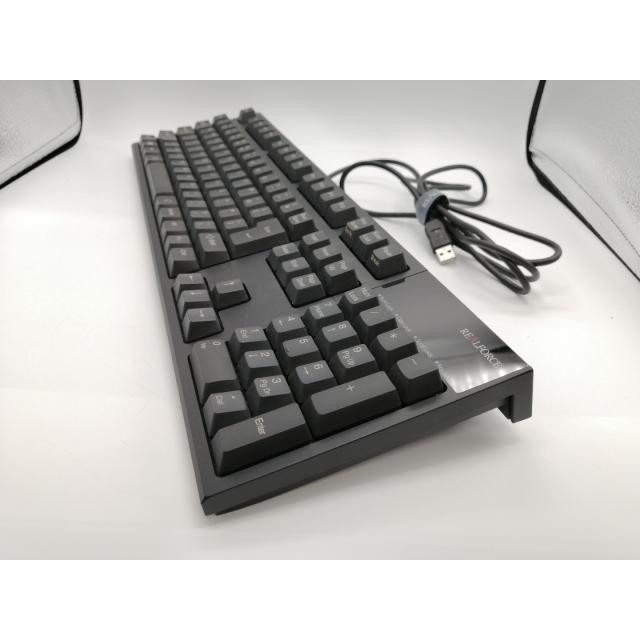 中古】東プレ REALFORCE R2-JP4-BK [日本語配列/45g/ブラック]【大阪