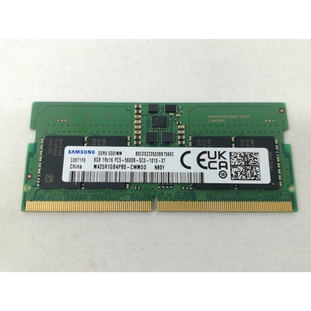 中古】262PIN SODIMM 8GB DDR5-5600(PC5-44800)【ノートPC用】【大阪