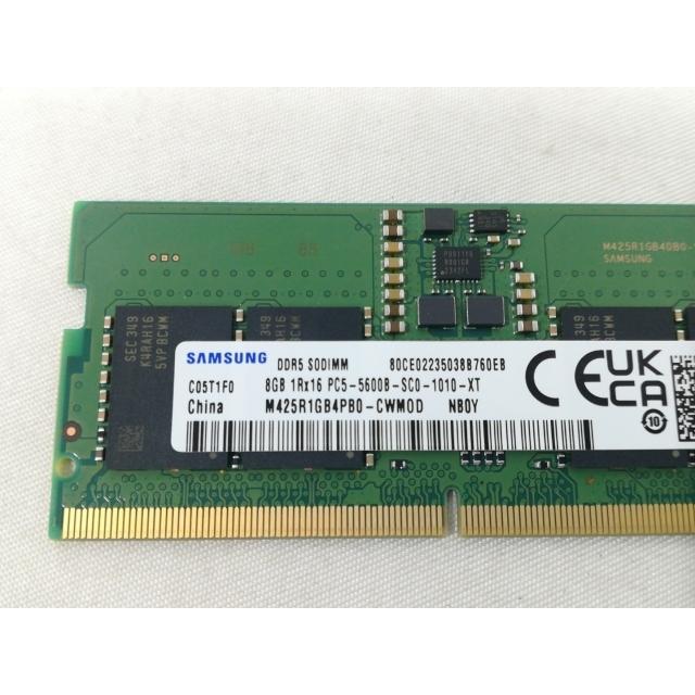 中古】262PIN SODIMM 8GB DDR5-5600(PC5-44800)【ノートPC用】【大阪