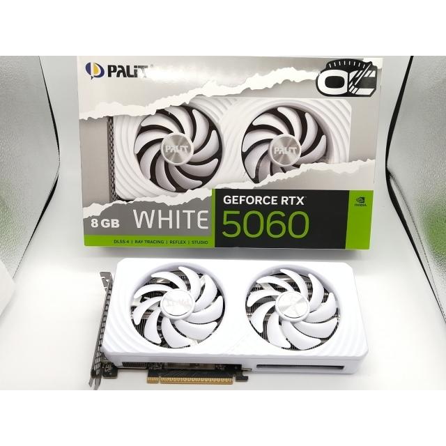 中古】Palit GeForce RTX 5060 WHITE OC 8GB(NE75060U19P1-GB2063M