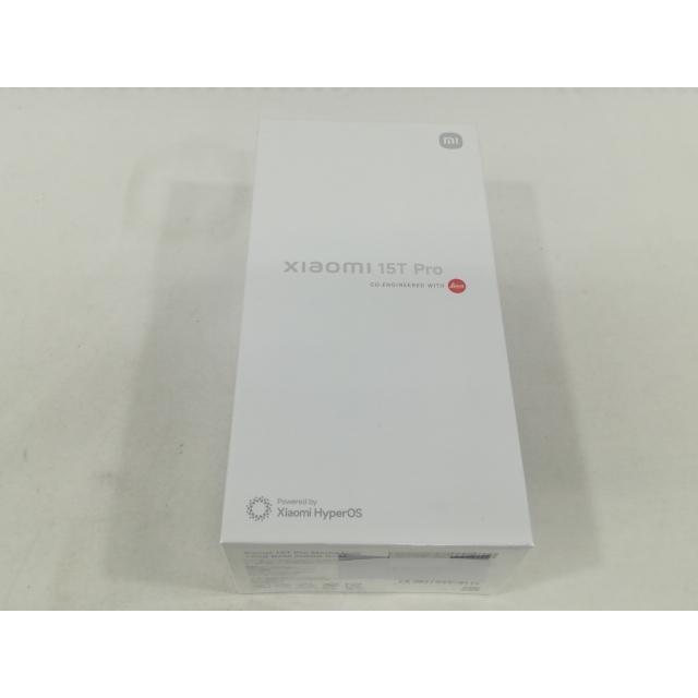 未使用】Xiaomi 国内版 【SIMフリー】 Xiaomi 15T Pro グレー 12GB