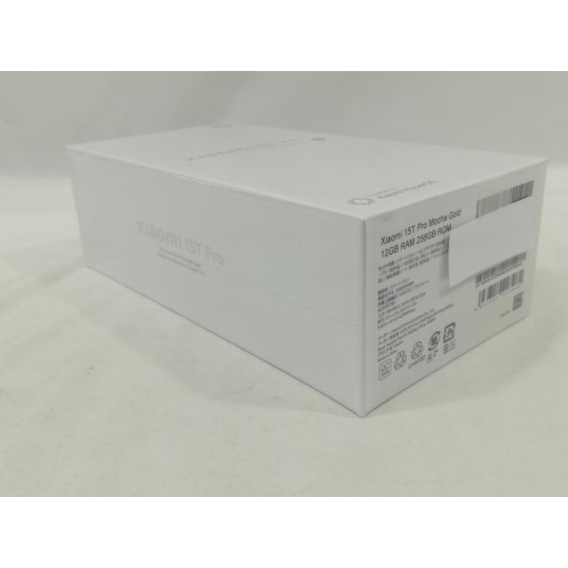 未使用】Xiaomi 国内版 【SIMフリー】 Xiaomi 15T Pro グレー 12GB