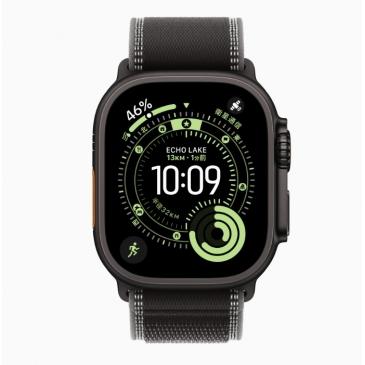 【新品・箱なし】49mm S/Mトレイルループ・ブラック（ブラックチタニウム）③ 未使用】Apple Apple Watch Ultra3 49mm Cellular ブラックチタニウム