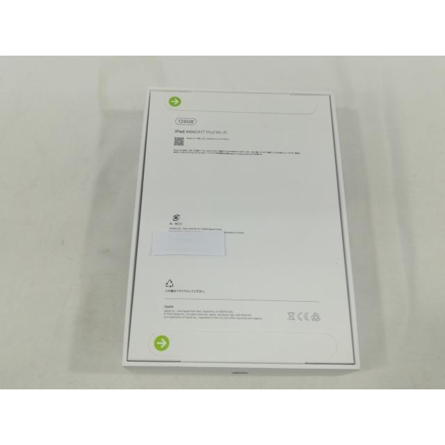 【未使用】Apple 【Wi-Fi】 iPad mini（A17Pro/2024） 128GB スペースグレイ MXN63J/A【新橋】保証期間６ヶ月の画像