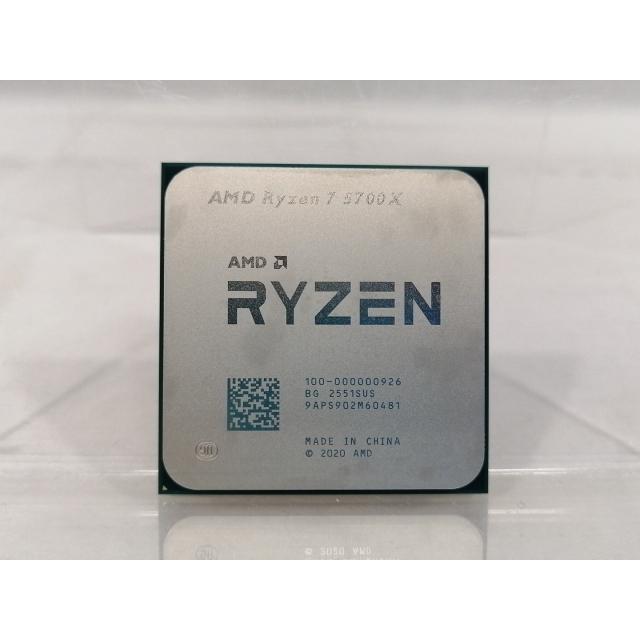 中古】AMD Ryzen 7 5700X (3.4GHz/TC:4.6GHz) BOX AM4/8C/16T/L3 32MB