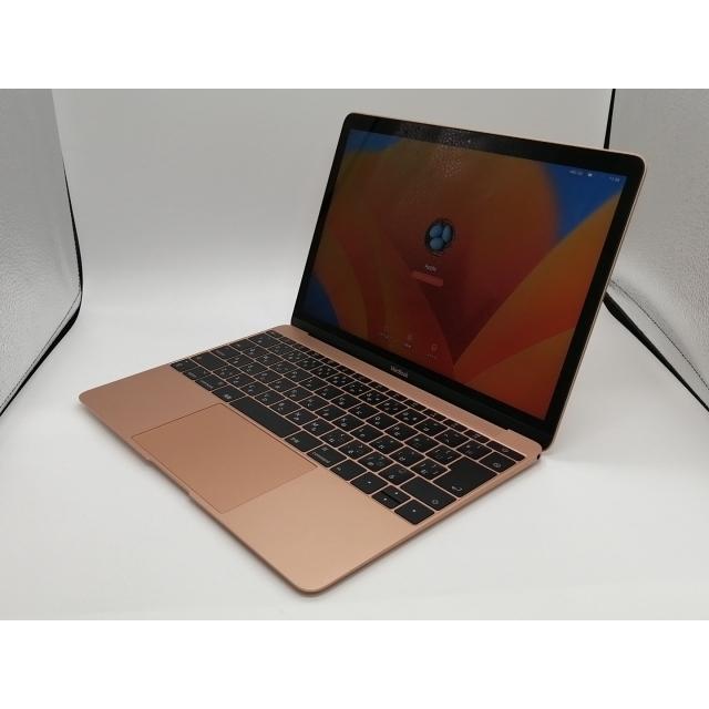 中古】Apple MacBook 12インチ CTO (Mid 2017) ローズゴールド Core m3