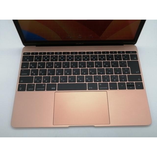中古】Apple MacBook 12インチ CTO (Mid 2017) ローズゴールド Core m3