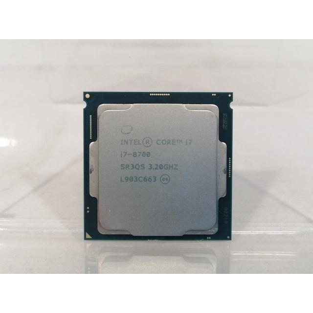 中古】Intel Core i7-8700 (3.2GHz/TB:4.6GHz) BOX LGA1151/6C/12T/L3