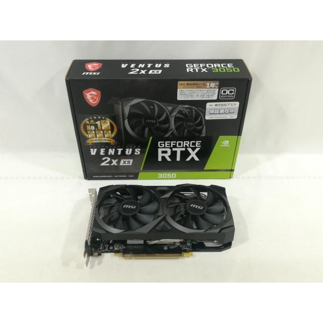 【中古】MSI RTX3050 VENTUS 2X XS 8G OC 6pin 中古】MSI GeForce RTX 3050 VENTUS 2X XS 8G OC RTX3050/8GB(GDDR6