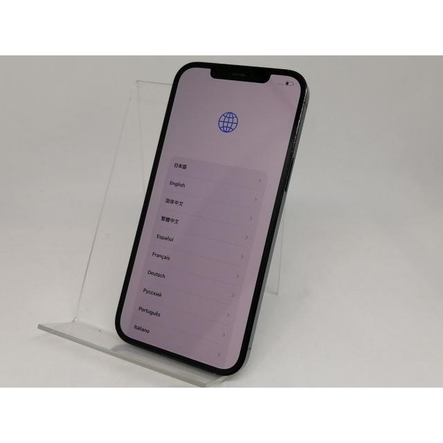 【中古】Apple au 【SIMロック解除済み】 iPhone 12 Pro Max 128GB パシフィックブルー MGCX3J/A【日本橋3】保証期間１ヶ月【ランクC】の画像