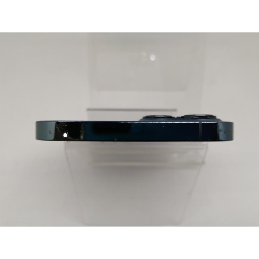 【中古】Apple au 【SIMロック解除済み】 iPhone 12 Pro Max 128GB パシフィックブルー MGCX3J/A【日本橋3】保証期間１ヶ月【ランクC】の画像