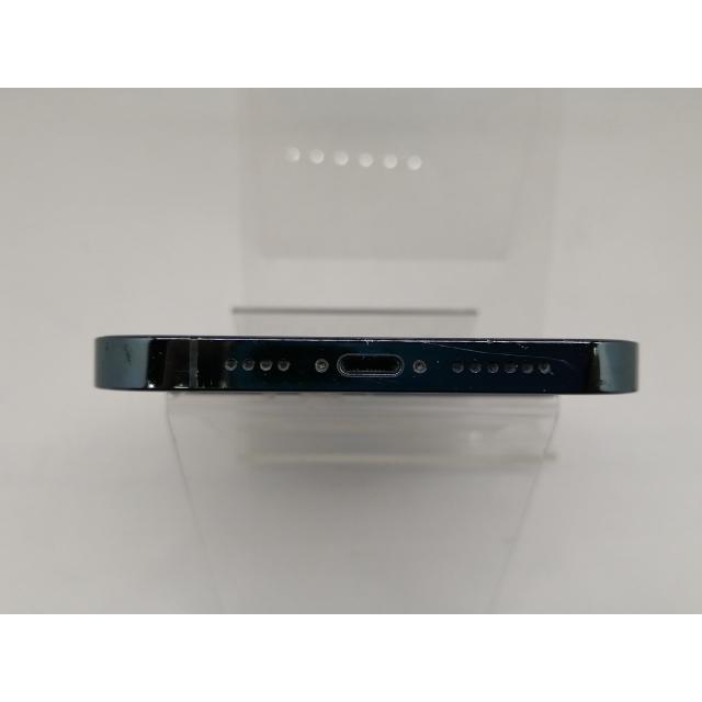 【中古】Apple au 【SIMロック解除済み】 iPhone 12 Pro Max 128GB パシフィックブルー MGCX3J/A【日本橋3】保証期間１ヶ月【ランクC】の画像