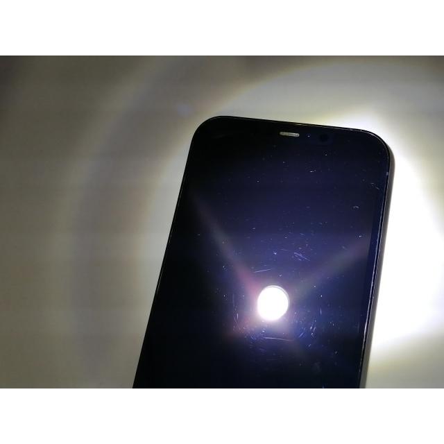 【中古】Apple au 【SIMロック解除済み】 iPhone 12 Pro Max 128GB パシフィックブルー MGCX3J/A【日本橋3】保証期間１ヶ月【ランクC】の画像