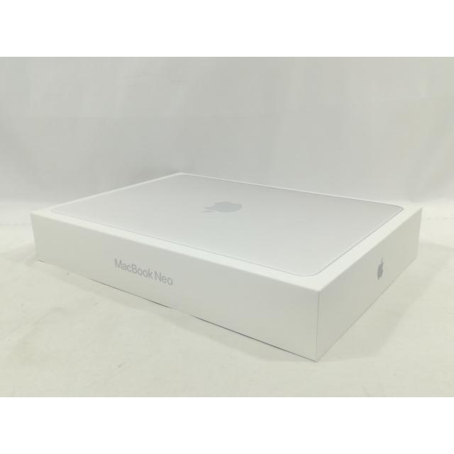 【未使用】Apple MacBook Neo 13インチ A18 Pro(CPU:6C/GPU:5C) 8GB/512GB シルバー MHFC4J/A (13インチ,A18 Pro)【大阪本店】保証期間３ヶ月の画像