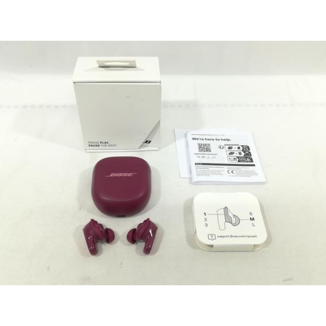 BOSE Quietcomfort Ultra Earbuds第2世代 ジャンク 中古】BOSE QuietComfort Ultra Earbuds 第2世代 [ディーププラム