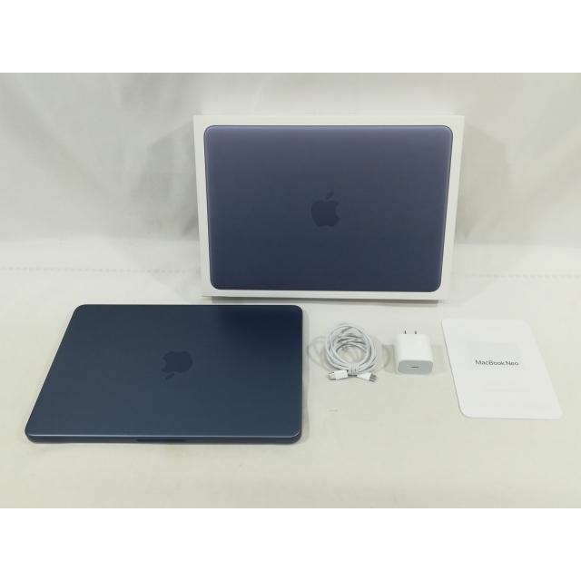 【中古】Apple MacBook Neo 13インチ A18 Pro(CPU:6C/GPU:5C) 8GB/512GB インディゴ MHFG4J/A (13インチ,A18 Pro)【大阪本店】保証期間１ヶ月【ランクA】の画像