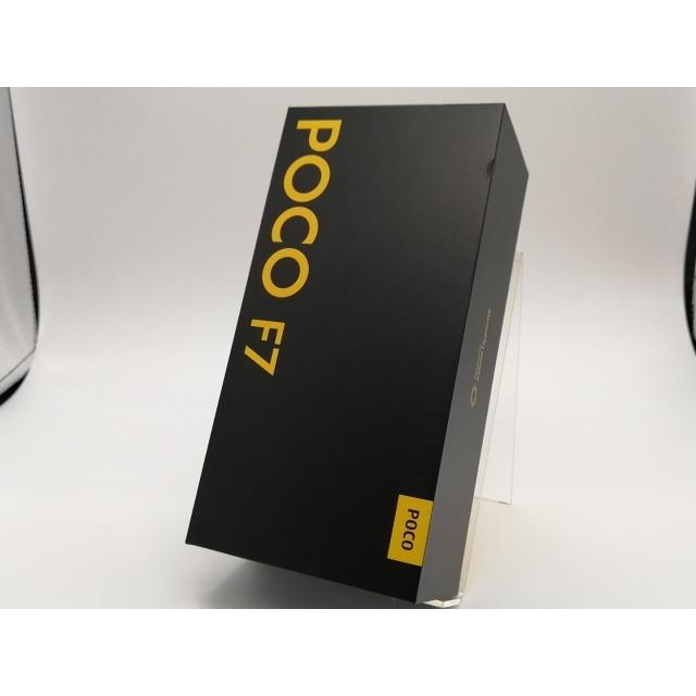 中古】Xiaomi 国内版 【SIMフリー】 Poco F7 ブラック 12GB 256GB