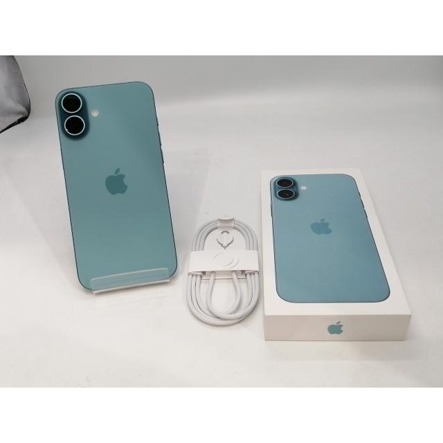 中古】Apple 国内版 【SIMフリー】 iPhone 16 Plus 128GB ティール