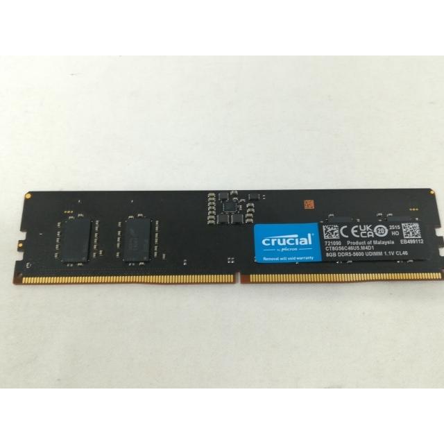 中古】DDR5 8GB DDR5-5600(PC5-44800)【デスクトップPC用】【大阪本店