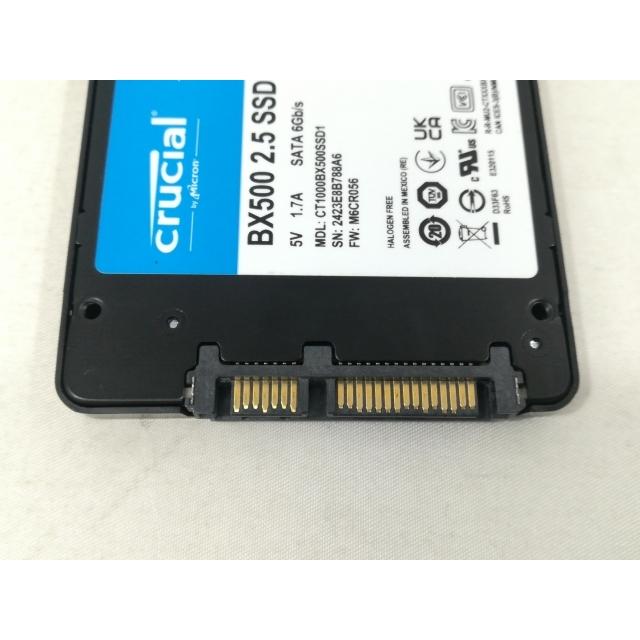 中古】Crucial BX500(CT1000BX500SSD1) 1TB/SSD/6GbpsSATA【大阪本店