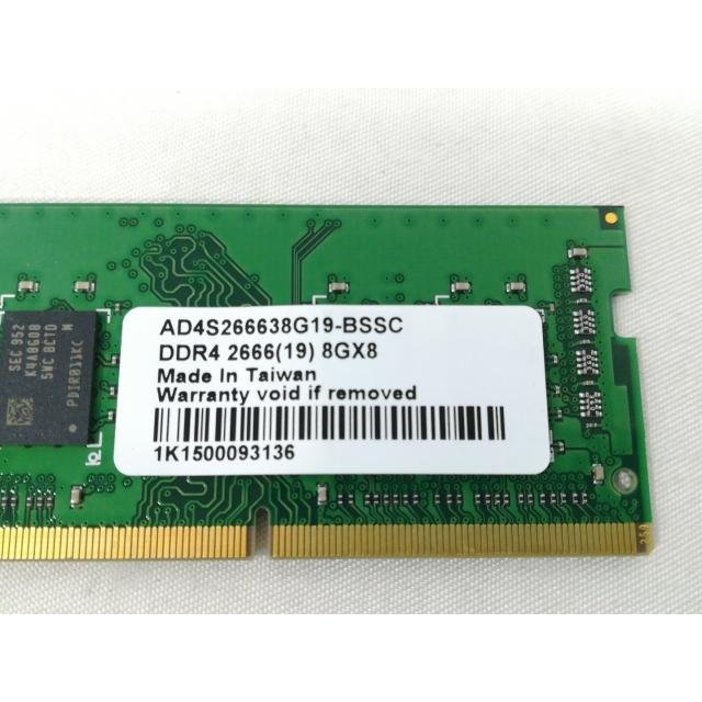 中古】260PIN 8GB DDR4-2400(PC4-19200) SODIMM 【ノートPC用】【大阪